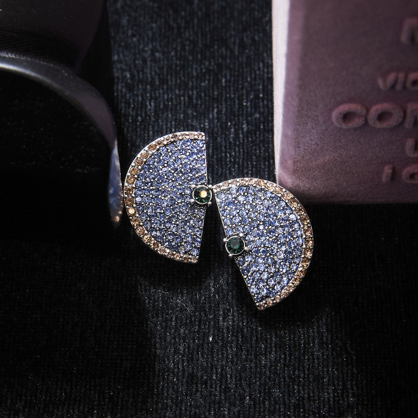 Refined Swarovski Crystal Copper Alloy Earrings KK-9493