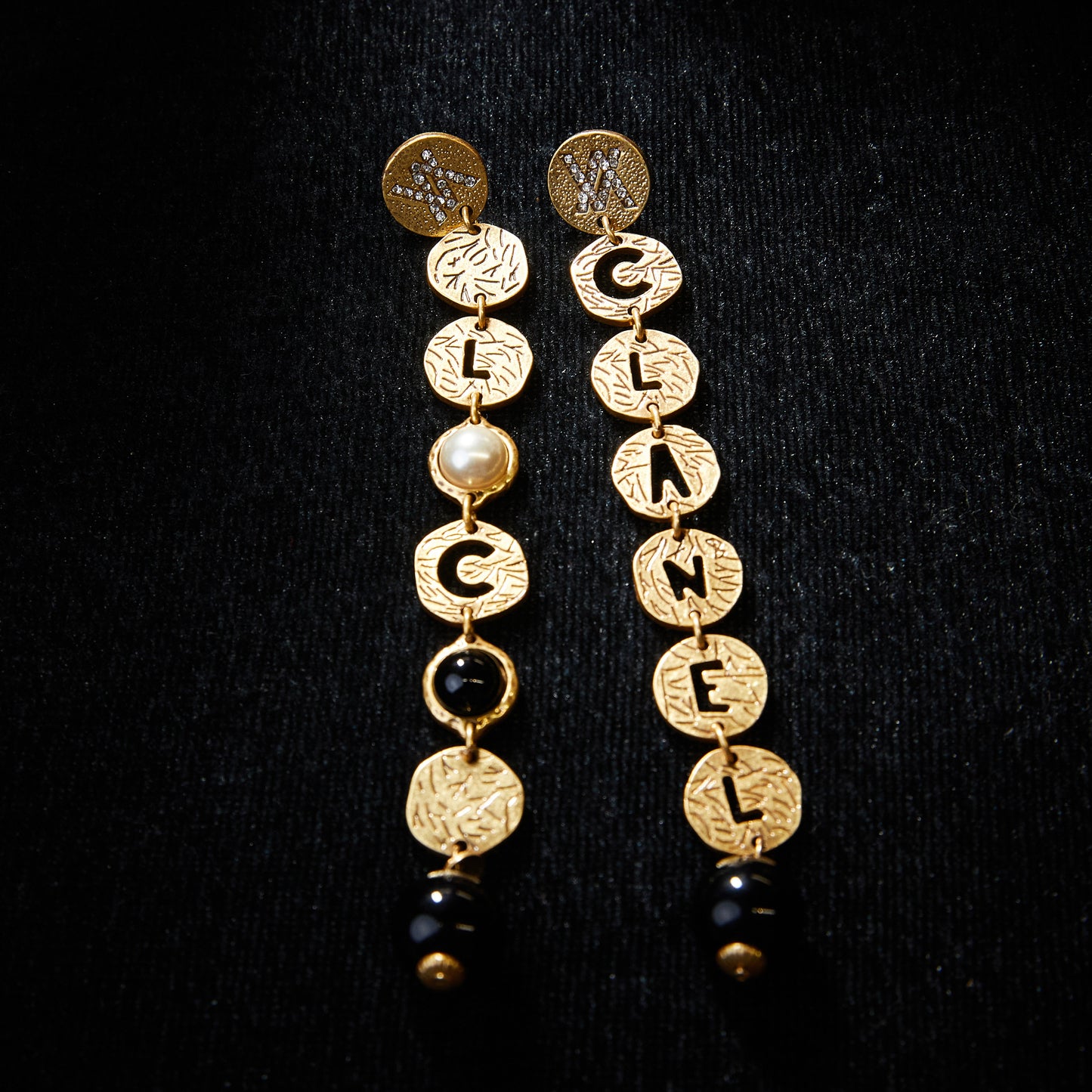 Sparkling Swarovski Crystal Copper Alloy Earrings KK-9167