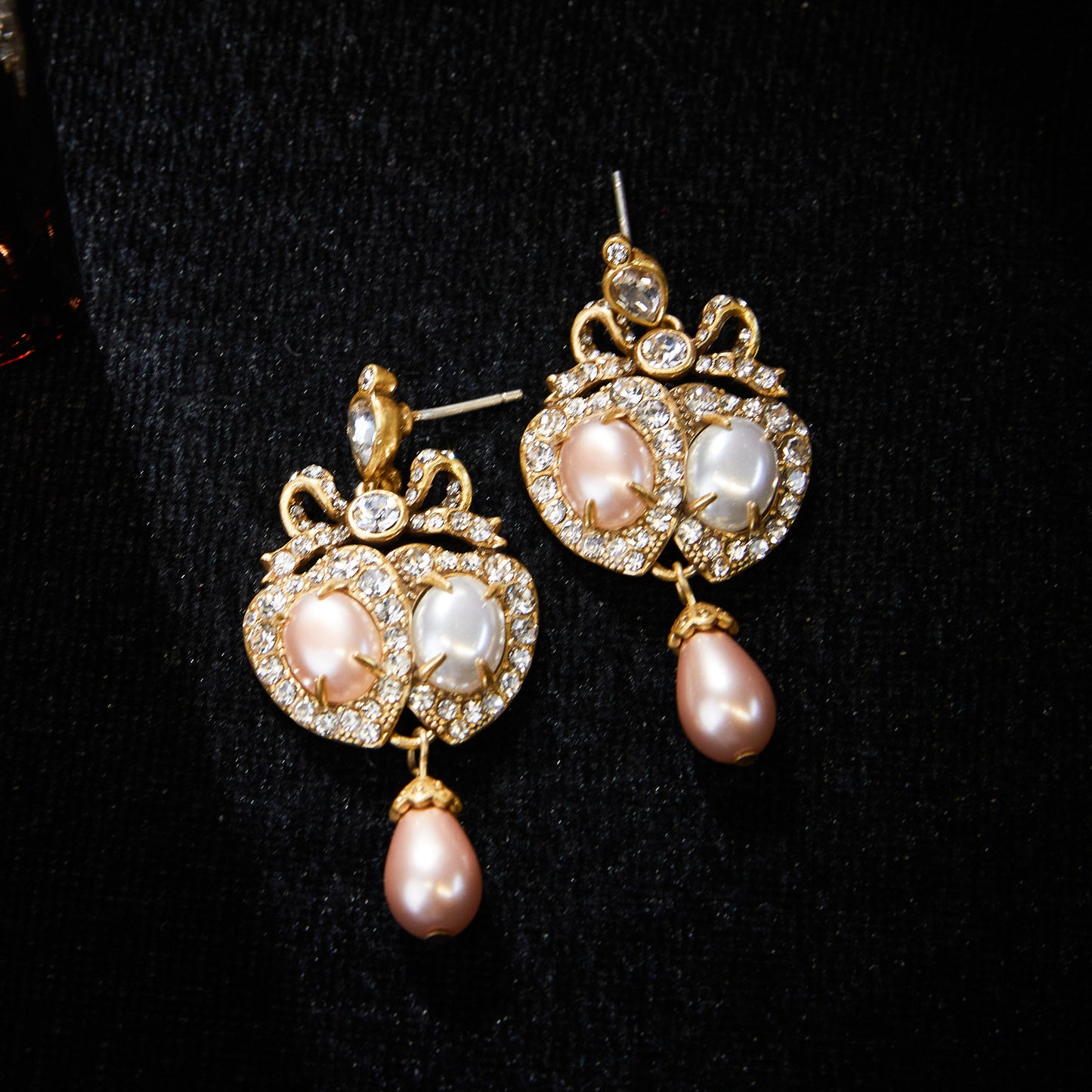 Elegant Copper Alloy Pearl-Imitation  KK-JB0214