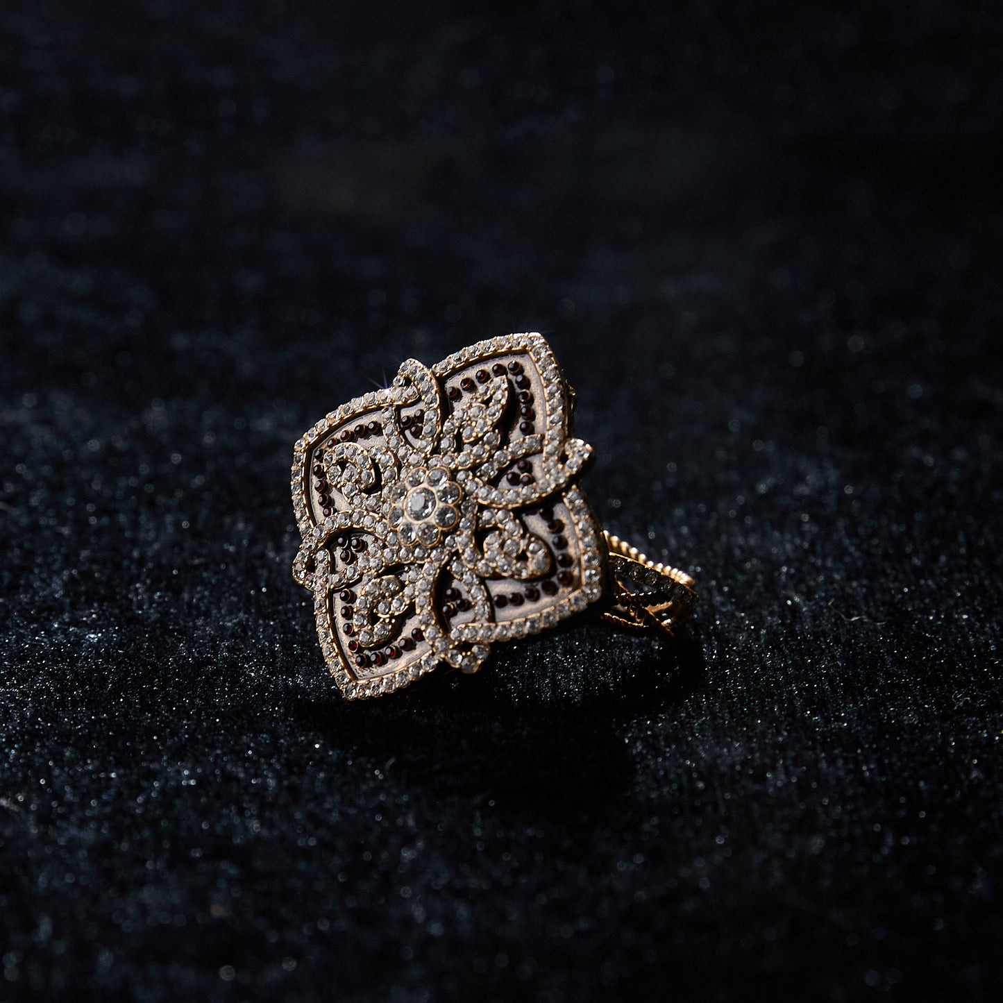 Refined Swarovski Crystal Copper Alloy Jewelry Set KK-JB0249