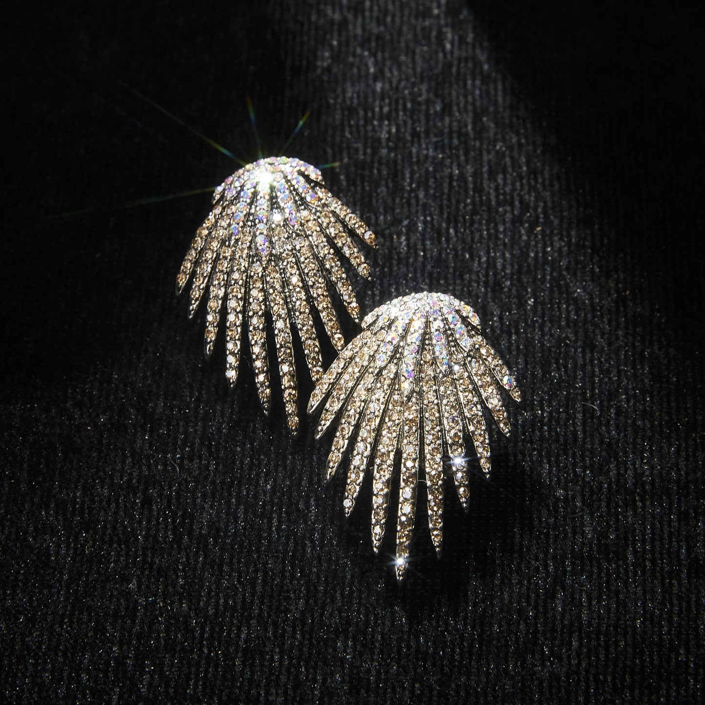 Timeless Swarovski Crystal Copper Alloy Earrings KK-9829