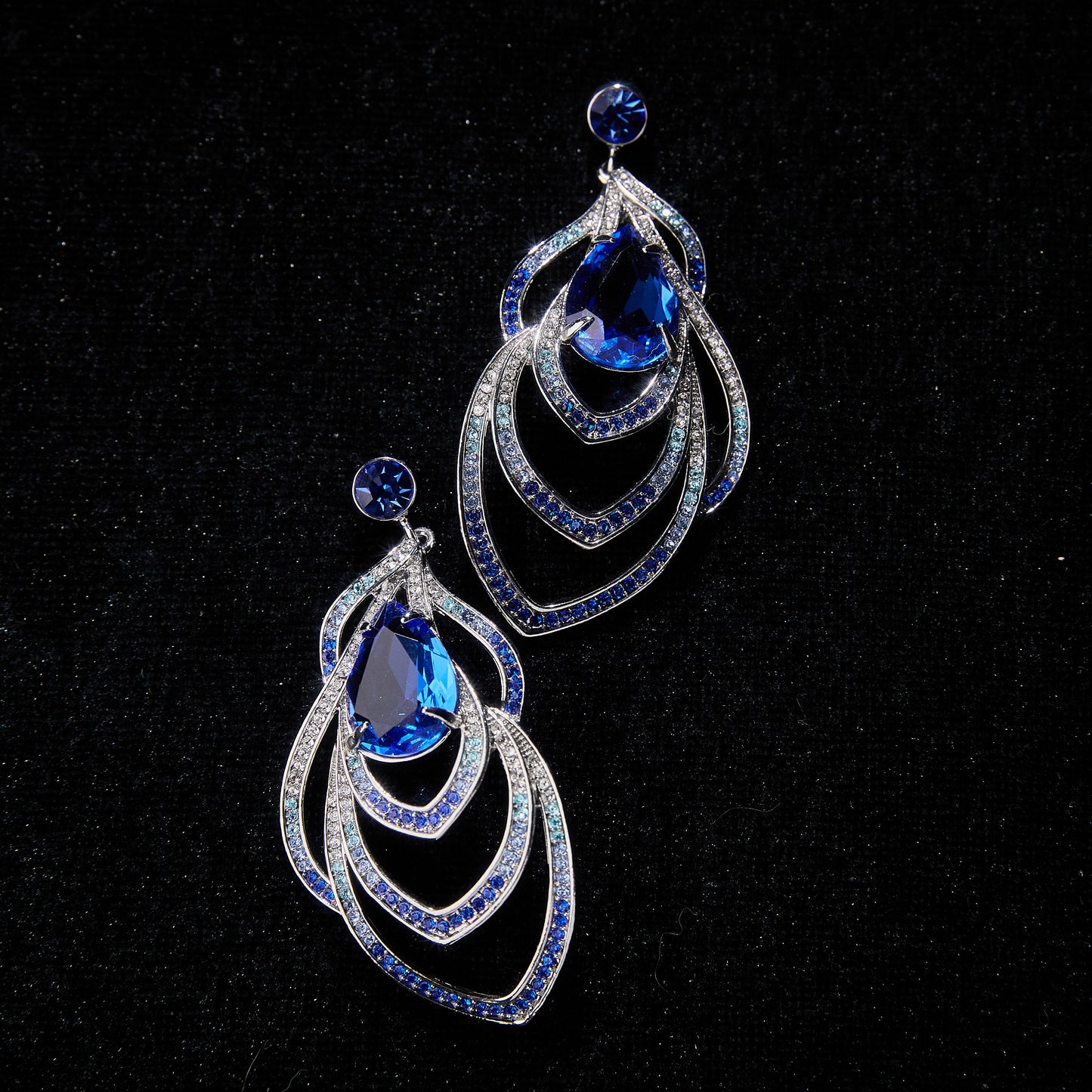 Refined Swarovski Crystal Copper Alloy Earrings KK-JK0010