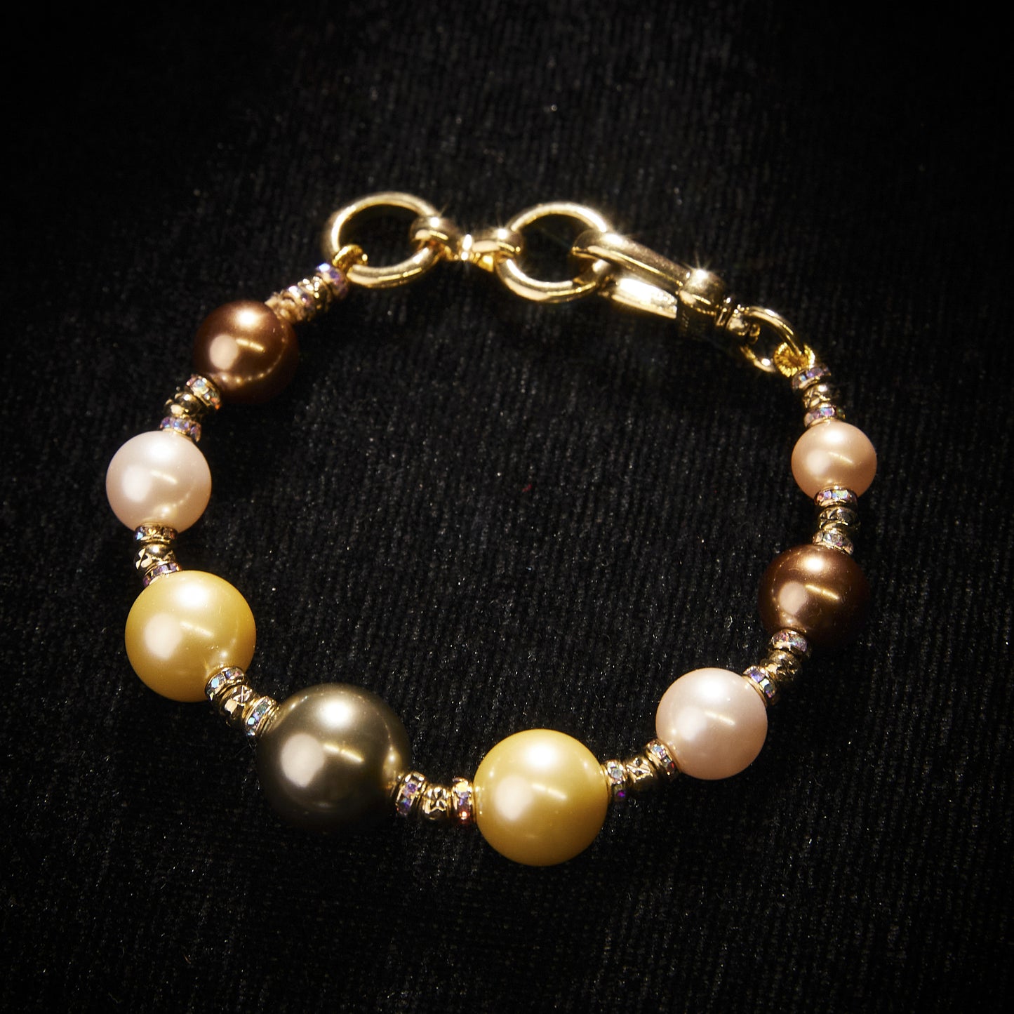 Timeless  Copper Pearl-Imitation Bracelet KK-91491