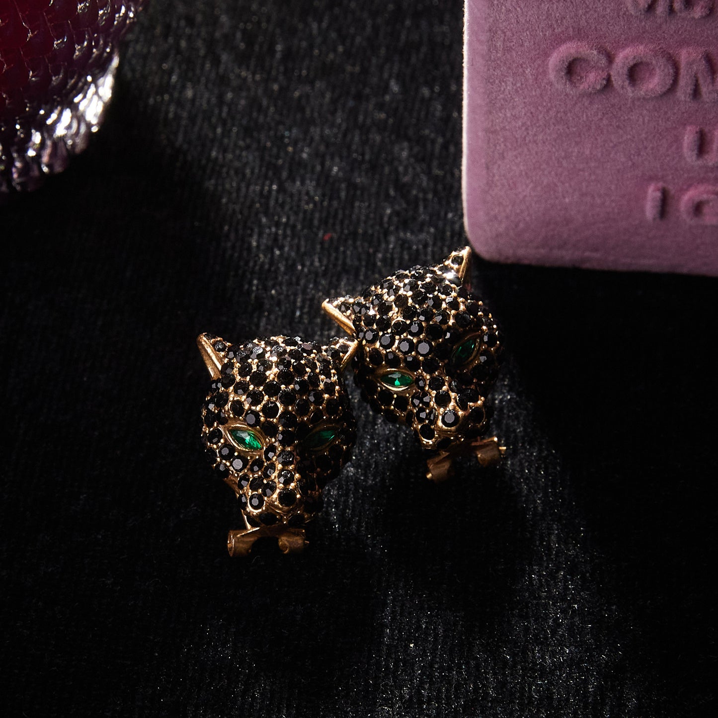 Refined Swarovski Crystal Copper Alloy Earrings  KK-9867