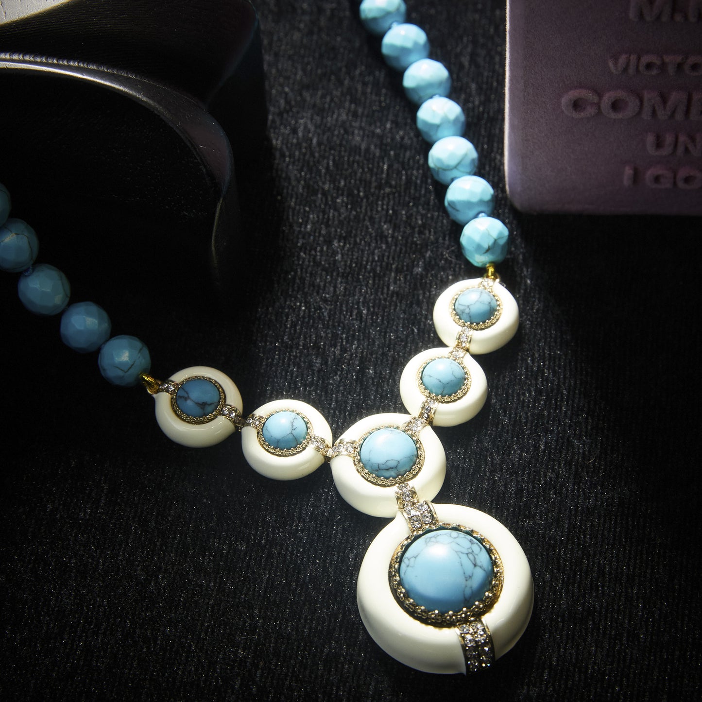 Sparkling Swarovski Crystal Copper Alloy Jewelry Set KK-91762