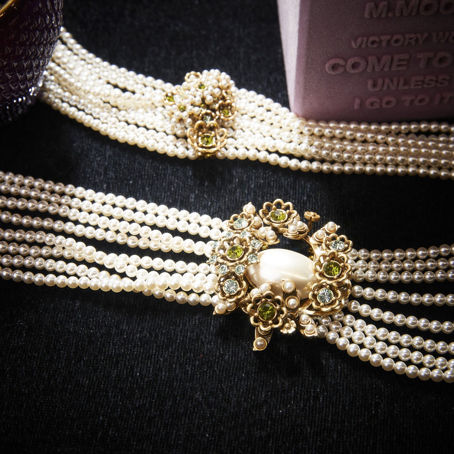 Timeless Swarovski Crystal Copper Alloy Necklace KK-91865