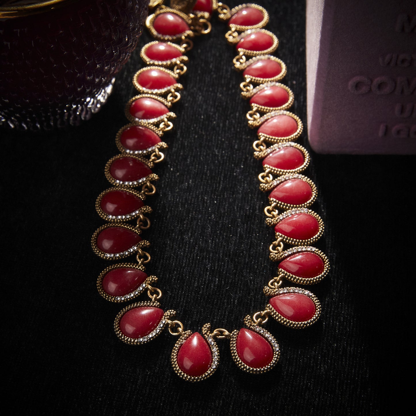 Timeless Swarovski Crystal Copper Alloy Necklace KK-91333