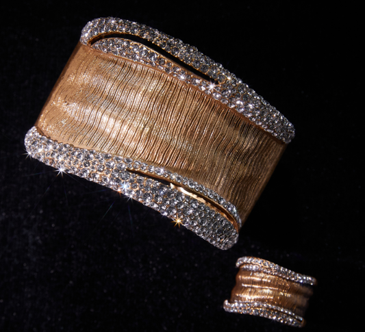 Sparkling Swarovski Crystal Copper Alloy Jewelry Set KK-92180