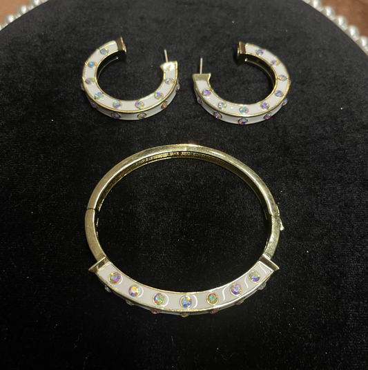 Refined Swarovski Crystal Copper Alloy Jewelry Set KK-91910