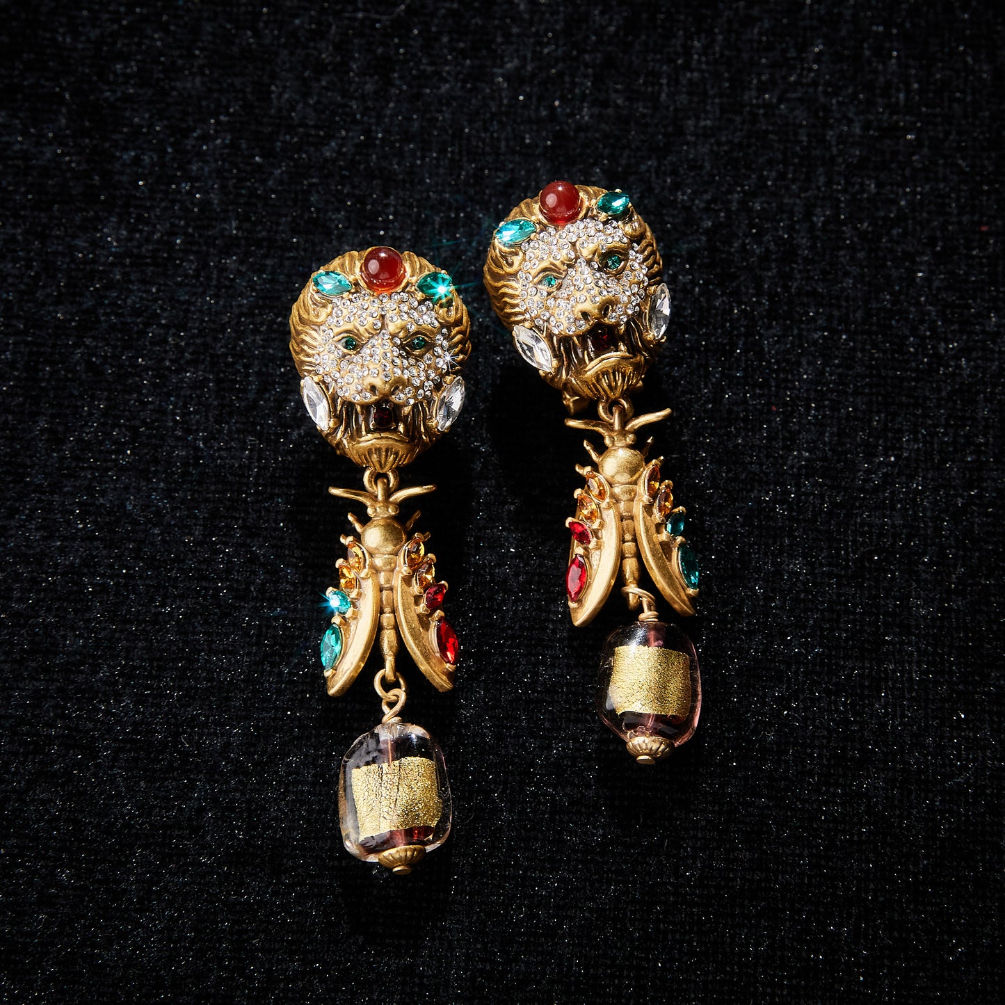 Refined Swarovski Crystal Copper Alloy Earrings  KK-92122