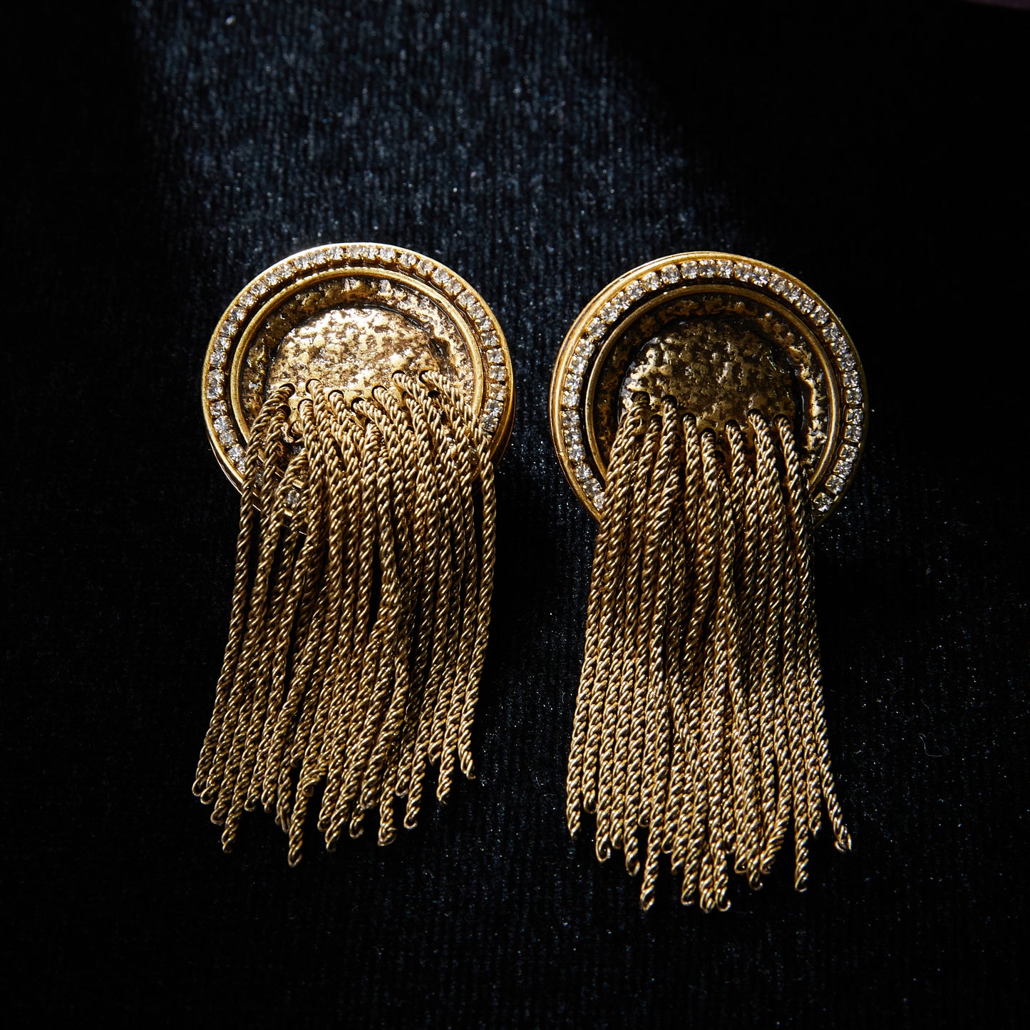 Refined Swarovski Crystal Copper Alloy Earrings  KK-92006