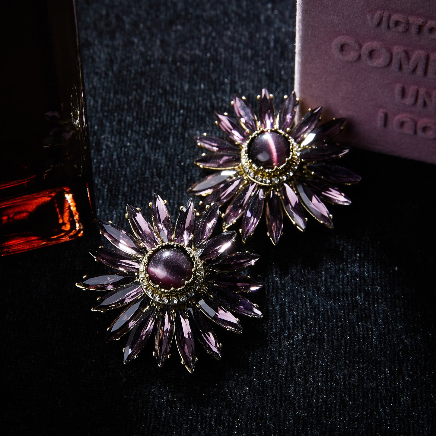 Sparkling Swarovski Crystal Copper Alloy Alloy Pearl-Imitation Jewelry Set KK-91971