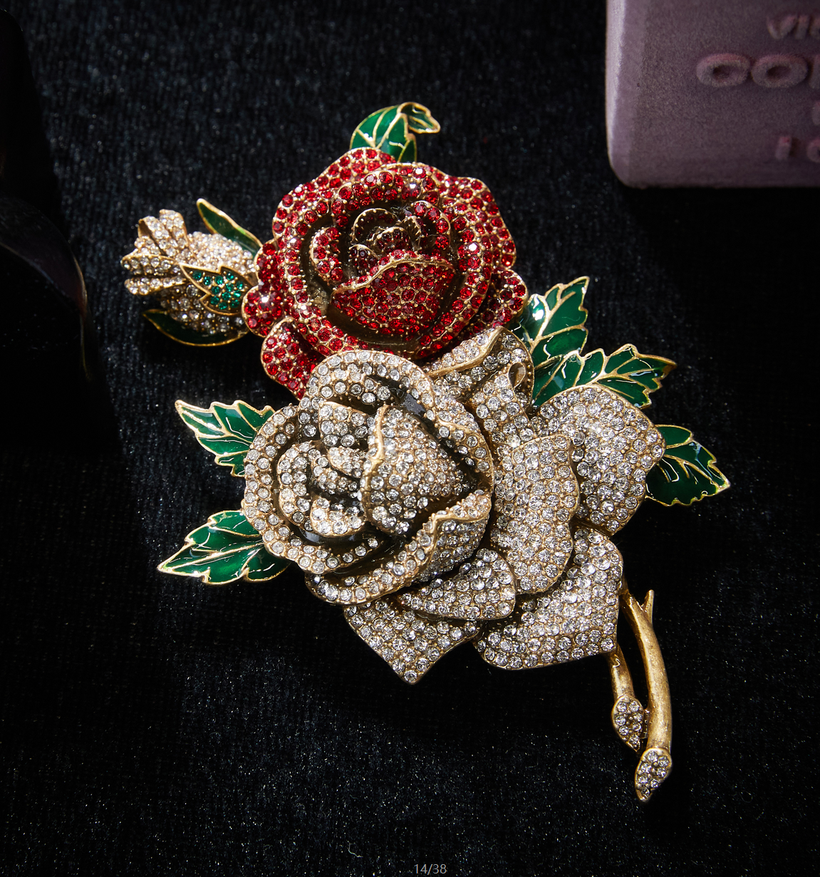 Refined Swarovski Crystal Copper Alloy Pearl-Imitation Jewelry Set KK-JB0027