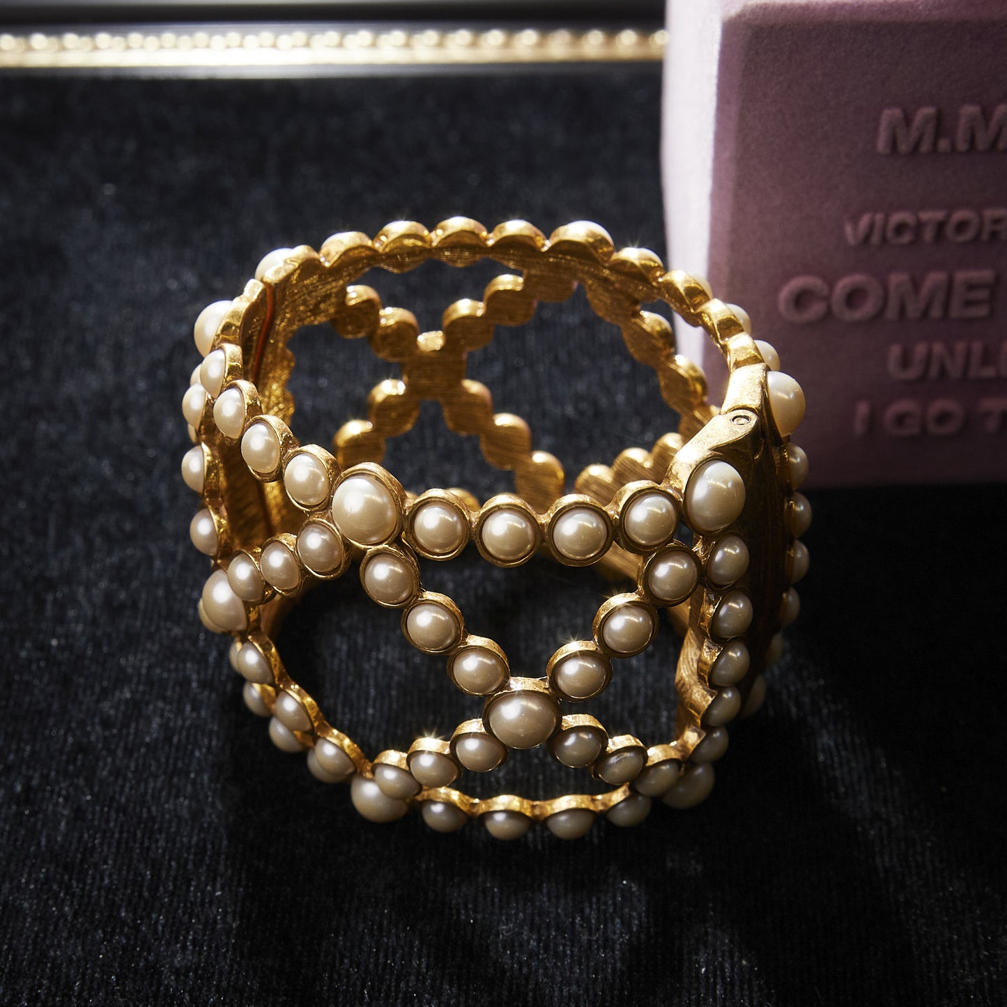 Refined  Copper Alloy Bracelet KK-91086