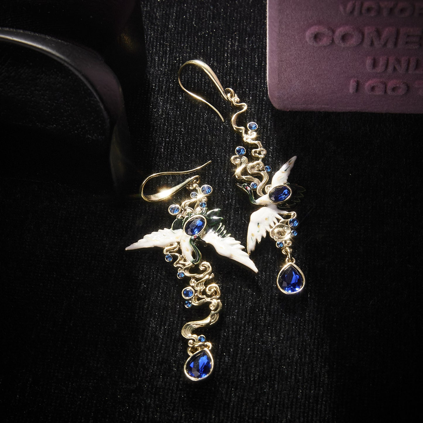 Elegant Copper Alloy Earrings  KK-9057