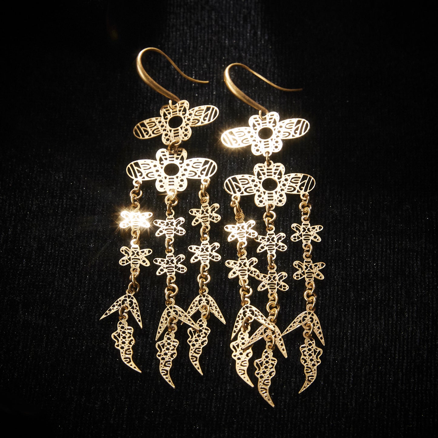 Refined Swarovski Crystal Copper Alloy Earrings   KK-91060