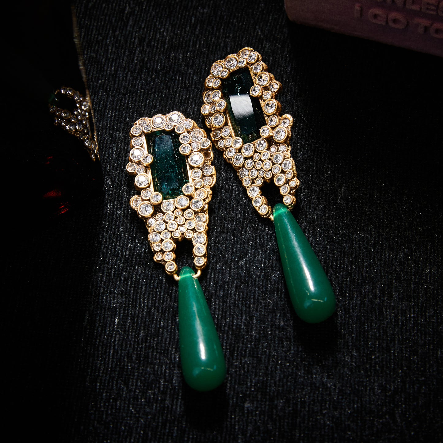Elegant Copper Alloy Earrings  KK-JB0211