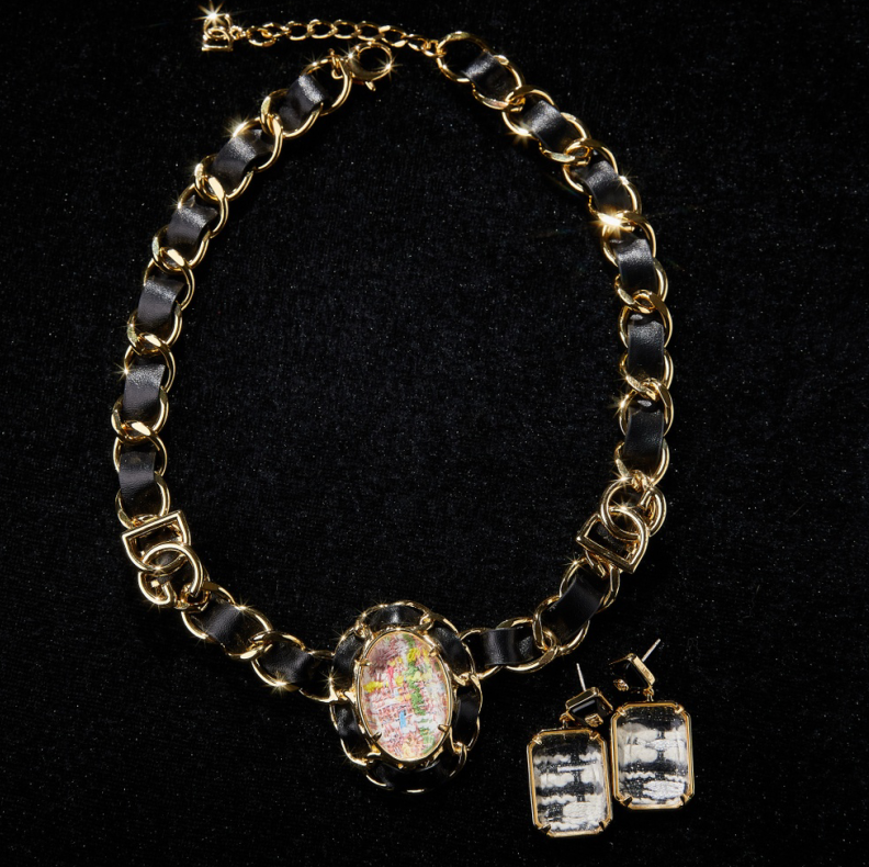 Elegant Copper Alloy Necklace KK-JB0159