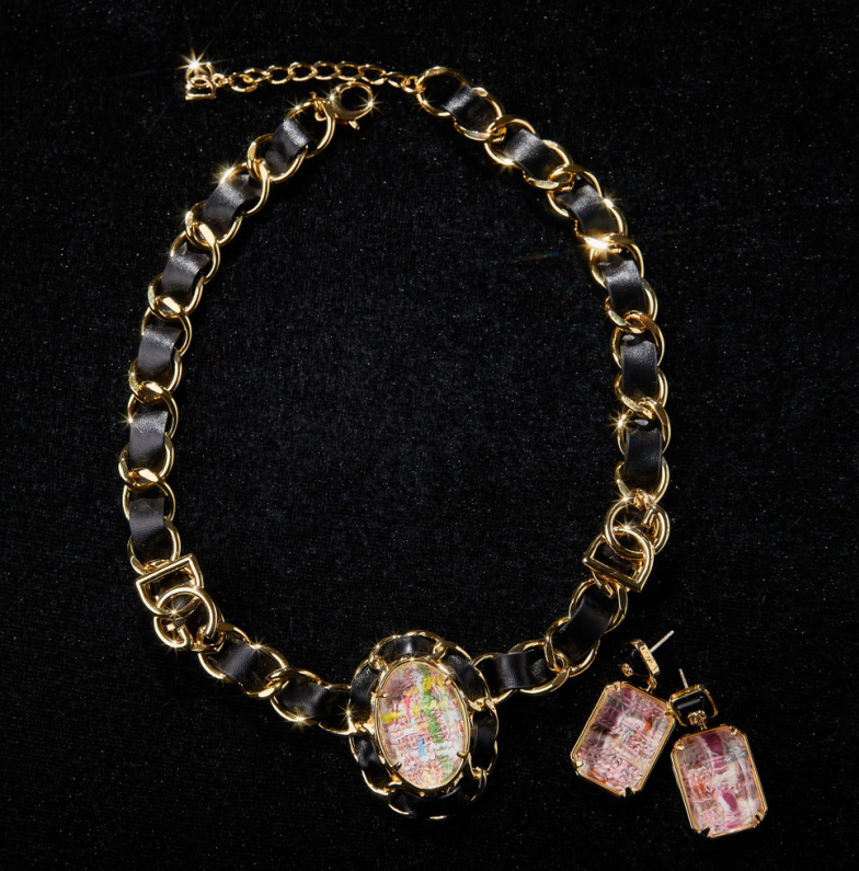 Elegant Copper Alloy Necklace KK-JB0159