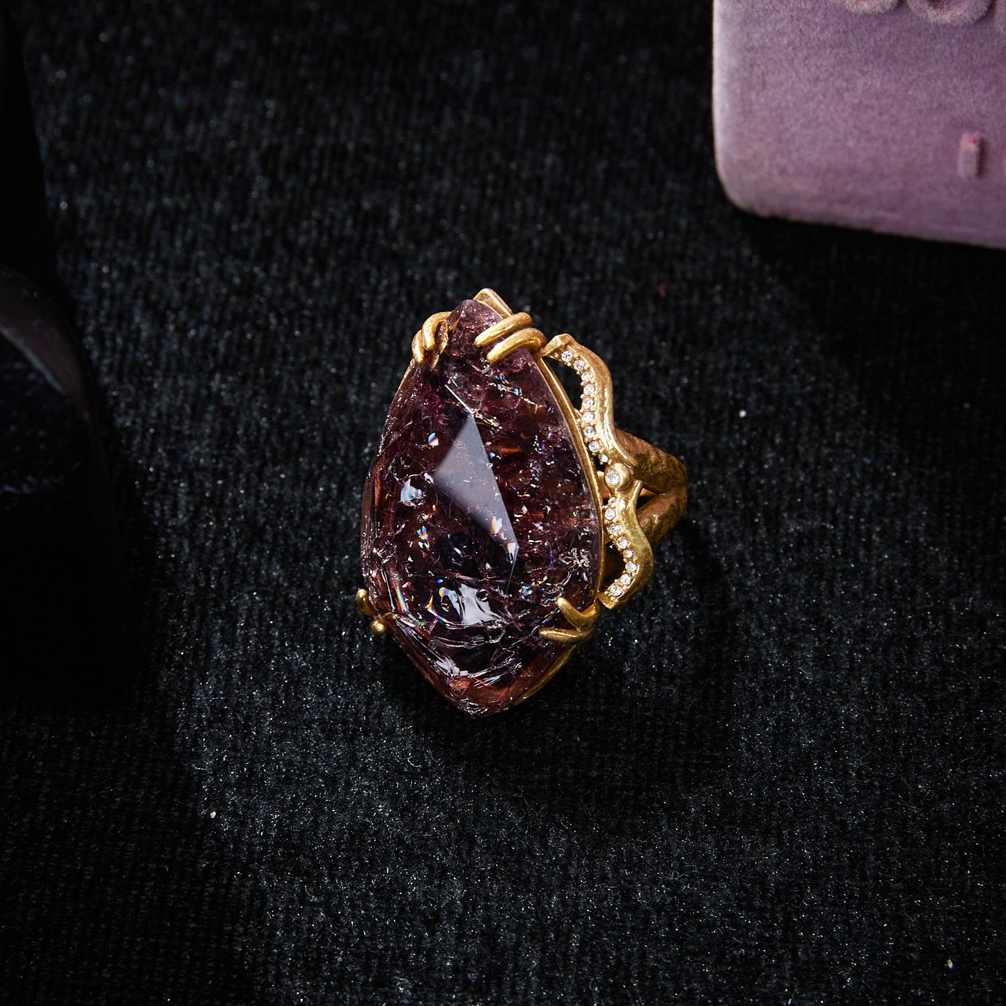 Sparkling Swarovski Crystal Copper Alloy  Jewelry Set KK-JB0056