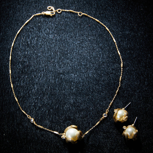 Sparkling Swarovski Crystal Copper Alloy Jewelry Set KK-91914