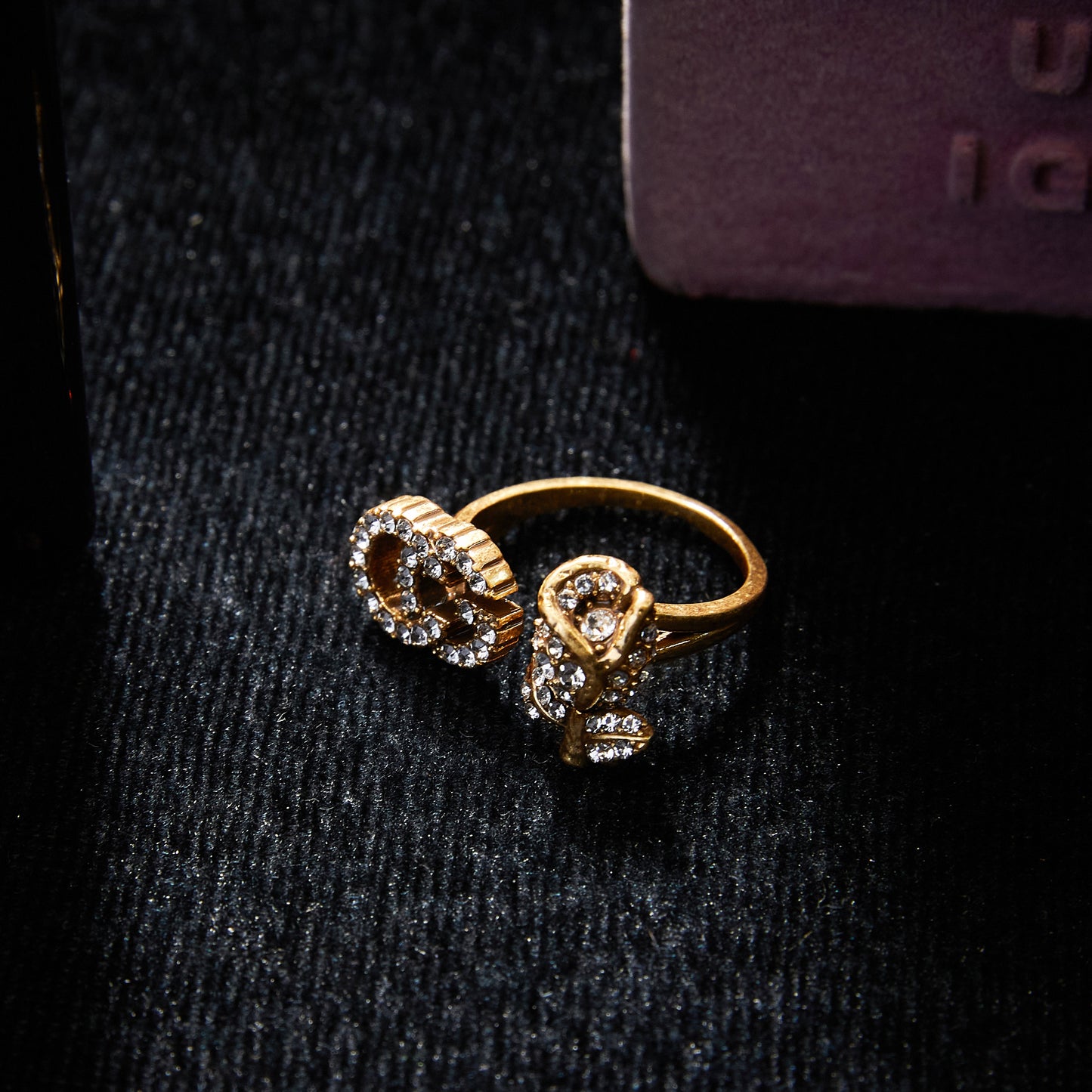 Sparkling Swarovski Crystal Copper Alloy Jewelry Set KK-JB0243