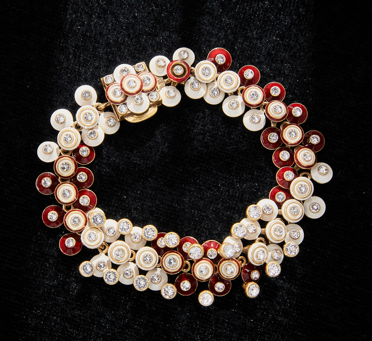 Refined Swarovski Crystal Copper Alloy Jewelry Set KK-92172