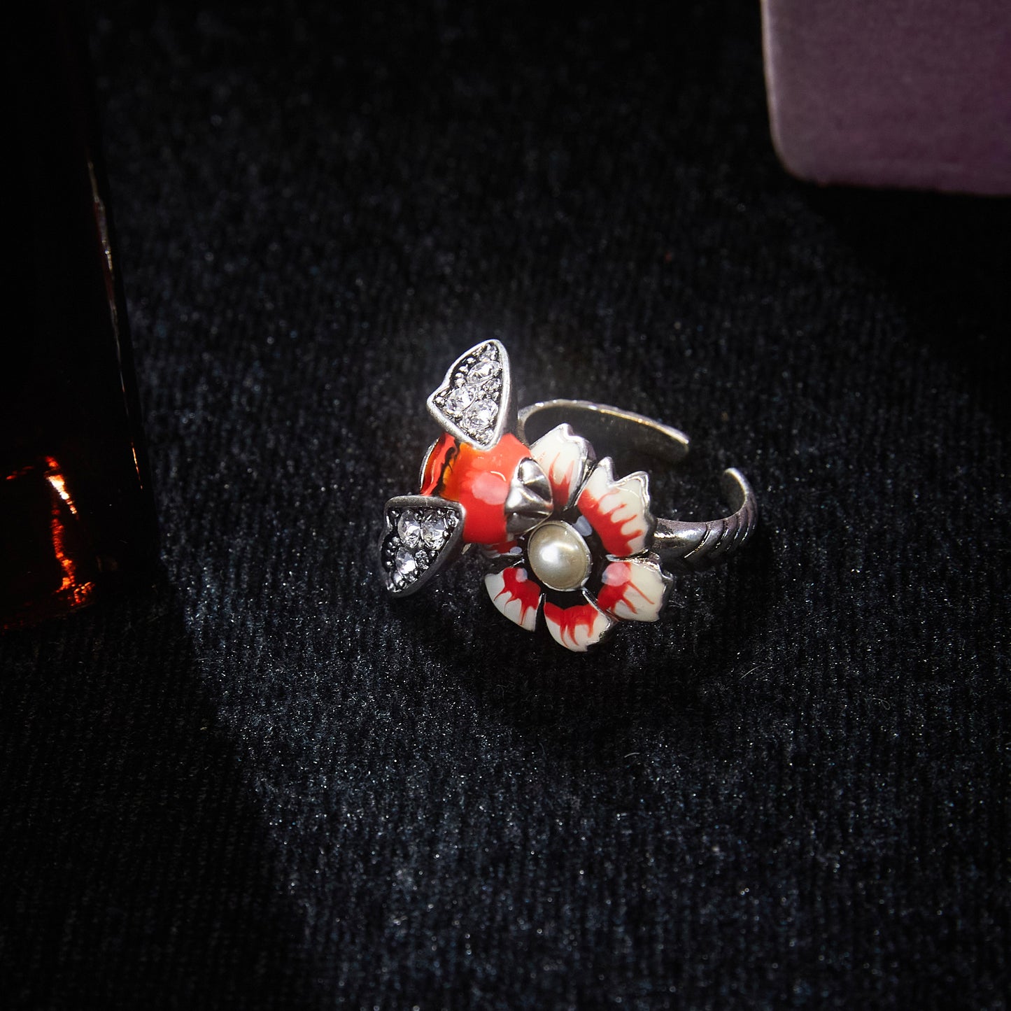 Sparkling Swarovski Crystal Copper Alloy Jewelry Set KK-JB0168